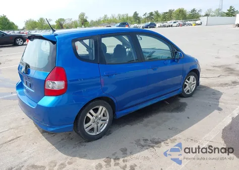 2008 Honda Fit Sport from USA, damaged, VIN JHMGD38608S059741